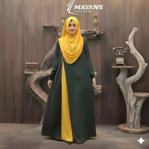 Abaya Maheera (Olive)